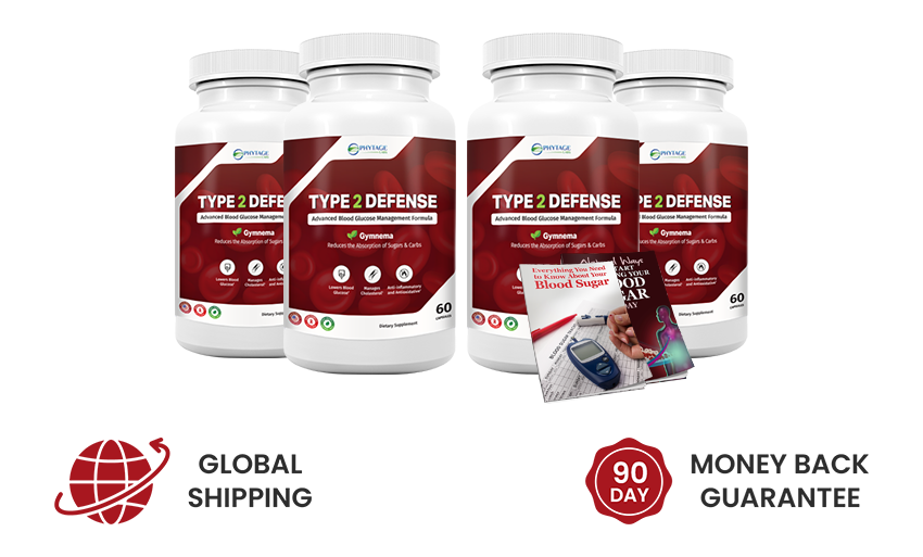 4 Bottles of Type 2 Defense